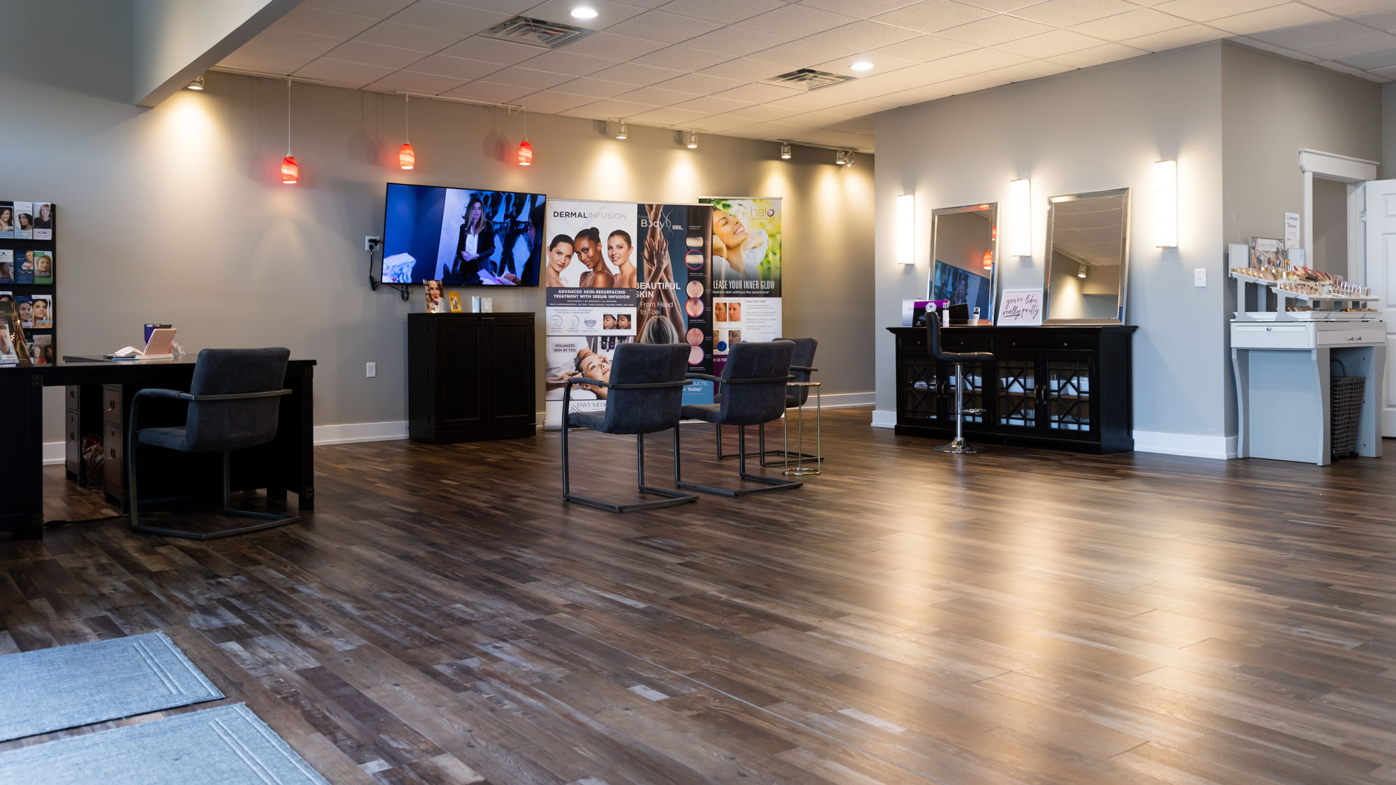 A photo of the Blush Aesthetic clinic, where you may receive a Radiesse treatment