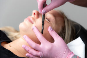 dermaplaning at Blush Aesthetics medspa in Toledo and the surrounding areas